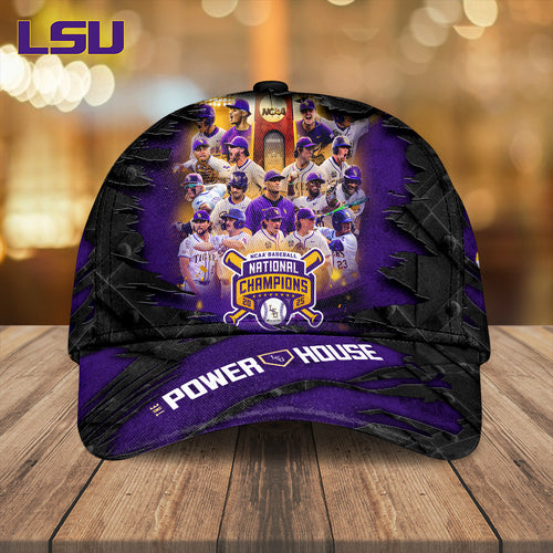 LSU Tigers Baseball 2025 National Champions Classic Cap – TANTN 13857