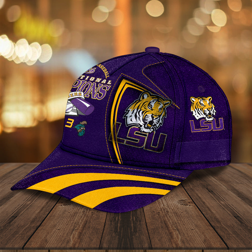 LSU Tigers Baseball 2025 National Champions Classic Cap – HOATT 11446