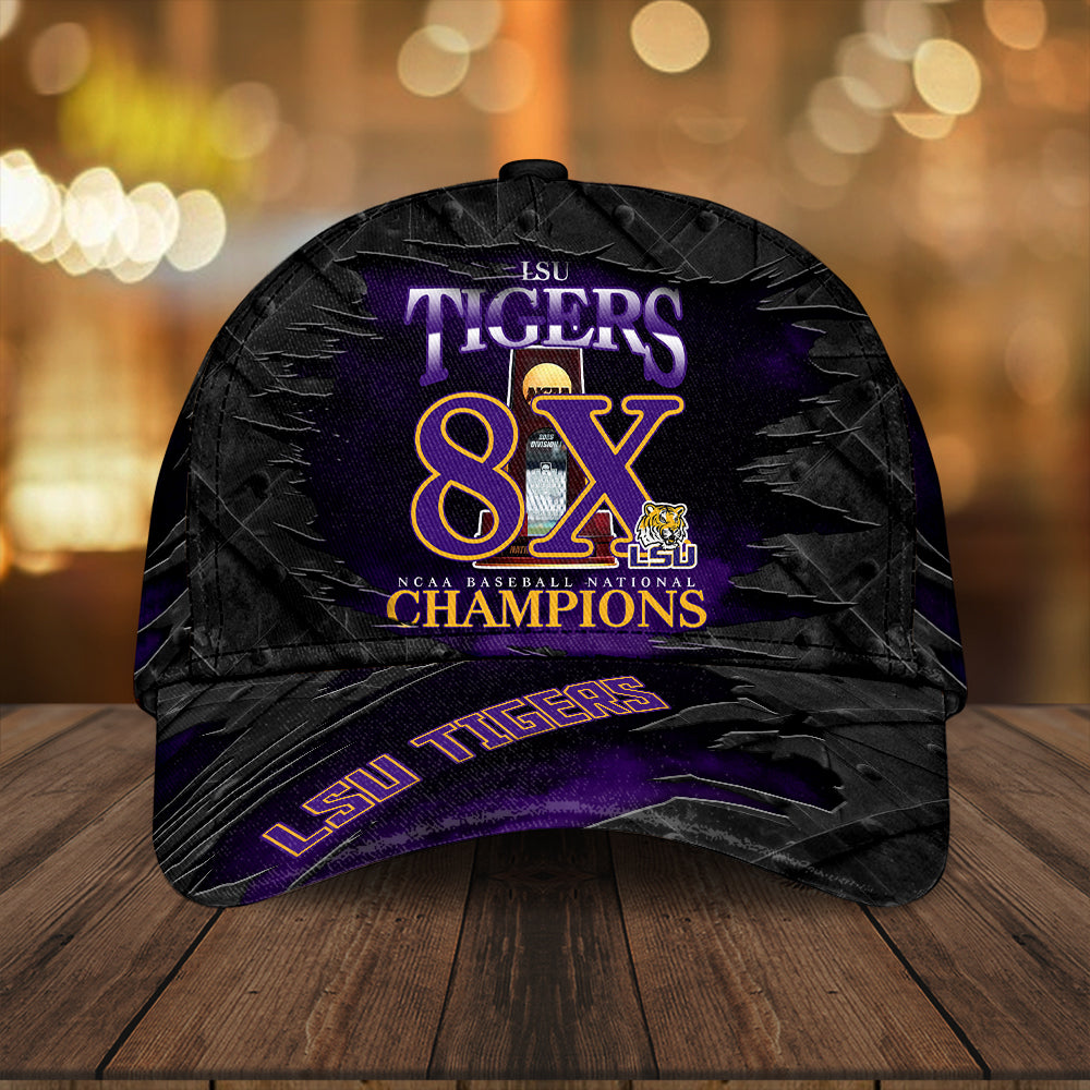LSU Tigers Baseball 2025 National Champions Classic Cap – HOATT 11463