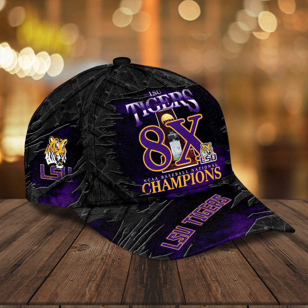 LSU Tigers Baseball 2025 National Champions Classic Cap – HOATT 11463