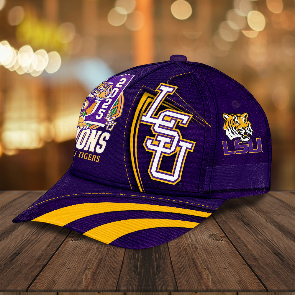LSU Tigers Baseball 2025 National Champions Classic Cap – HOATT 11866