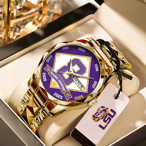 LSU Tigers Baseball Alloy Luxury Quartz Watch – TANTN 14099
