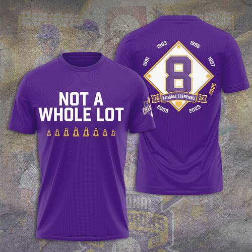 LSU Tigers Baseball 2025 National Champions 3D Apparel – TANTN 14095
