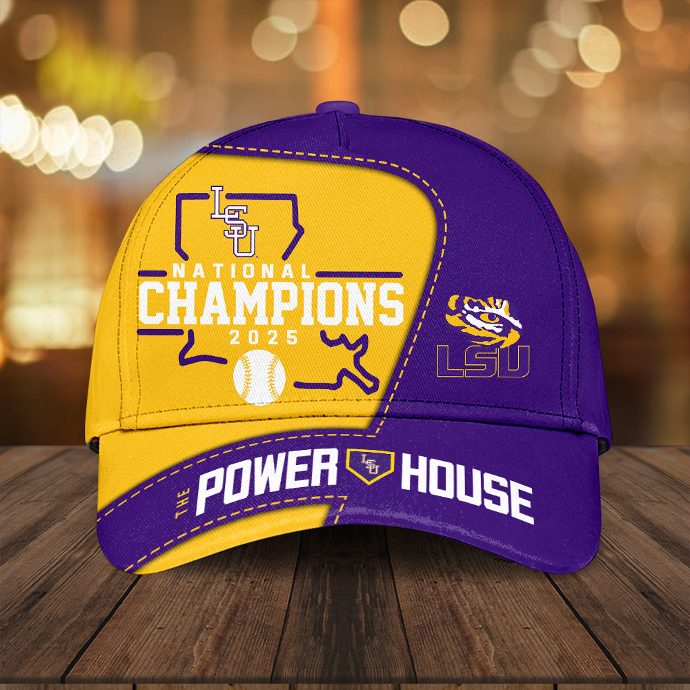 LSU Tigers Baseball 2025 National Champions Classic Cap – TANTN 14071