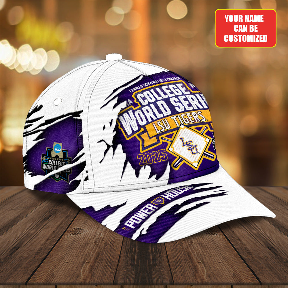 Personalized LSU Tigers Baseball 2025 National Champions Classic Cap – TANTN 13986
