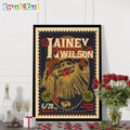 Lainey Wilson June 28 2024 Hartford Healthcare Arena Bridgeport CT Wall Art Poster Canvas