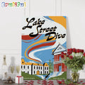 Lake Street Dive August 3-4 2024 Chateau Ste. Michelle Wall Art Poster Canvas
