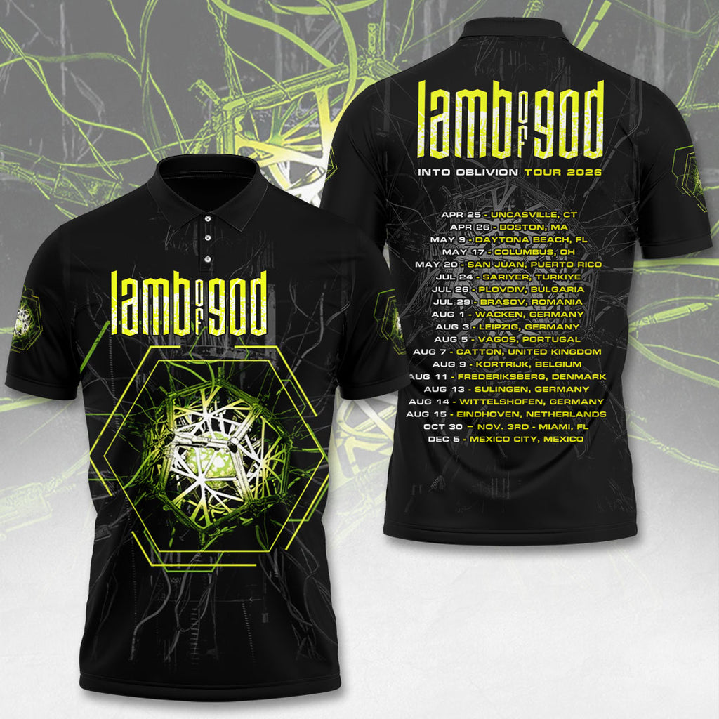 Lamb of God Tour 2026 3D Apparel – TANTN22570
