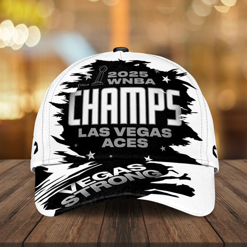 Las Vegas Aces 2025 WNBA Champions Classic Cap – MAITM13346
