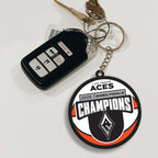 Las Vegas Aces 2025 WNBA Champions Custom Shape 2-sided Keychain – MAITM13356
