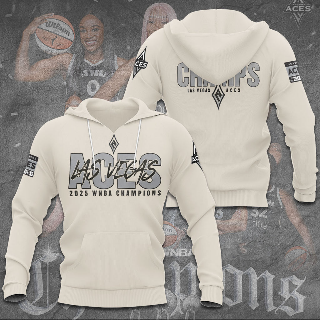 Las Vegas Aces 2025 WNBA Finals Champions 3D Apparel – TANTN17355