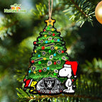 Las Vegas Raiders Custom Snoopy Peanuts Christmas Ornament Xmas Tree Decorations
