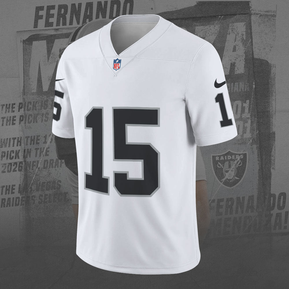 Las Vegas Raiders x Fernando Mendoza 3D Football Jersey – TANTN22560