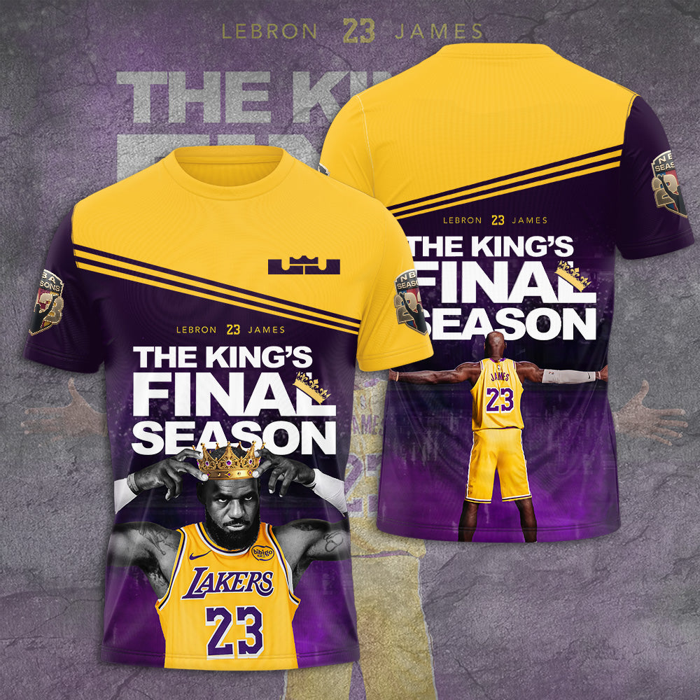 LeBron James Seasons 23 3D Apparel – TANTN20279