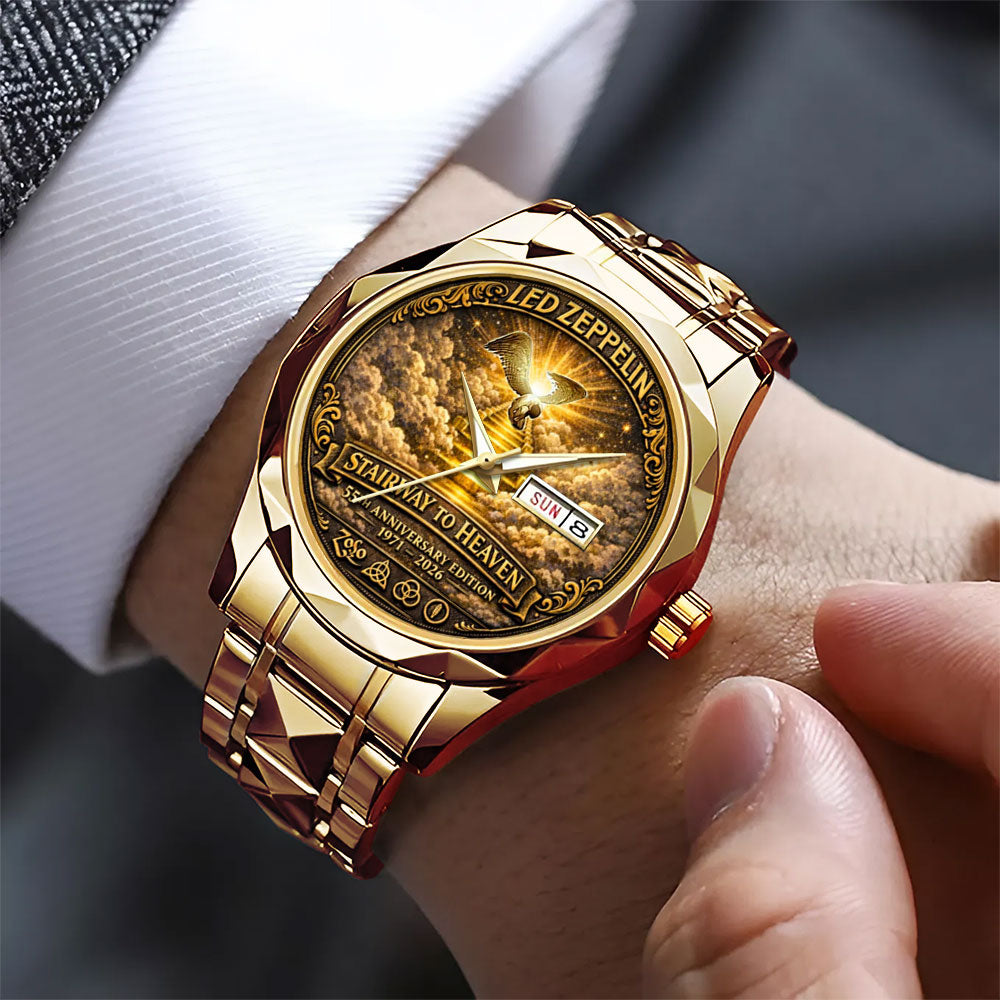 Led Zeppelin 55th Anniversary Alloy Luxury Quartz Watch – MAITM14284