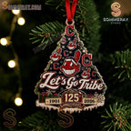 Let’s Go Tribe 125th Anniversary Christmas Tree Ornament