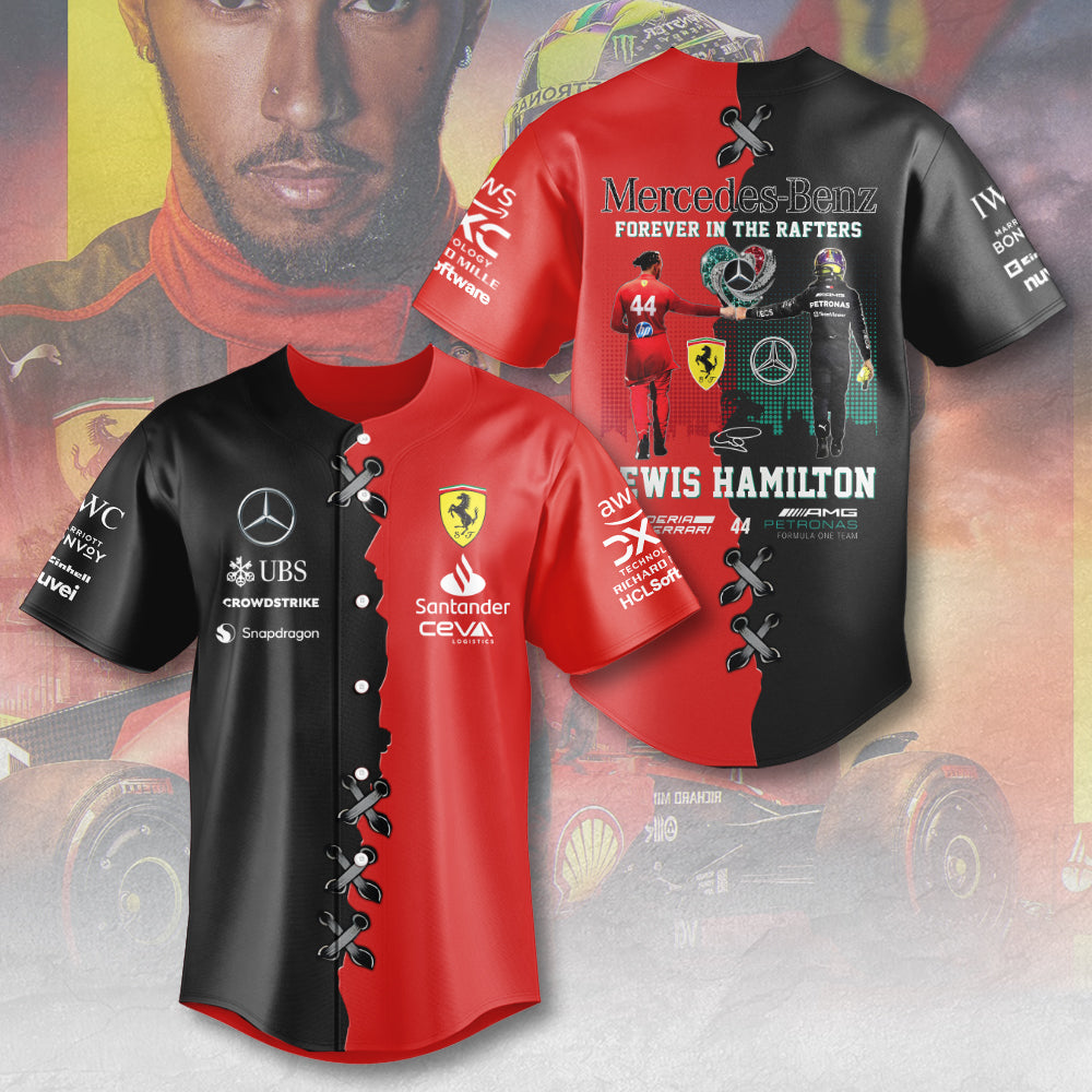 Lewis Hamilton Baseball Jersey – MAITM 10095