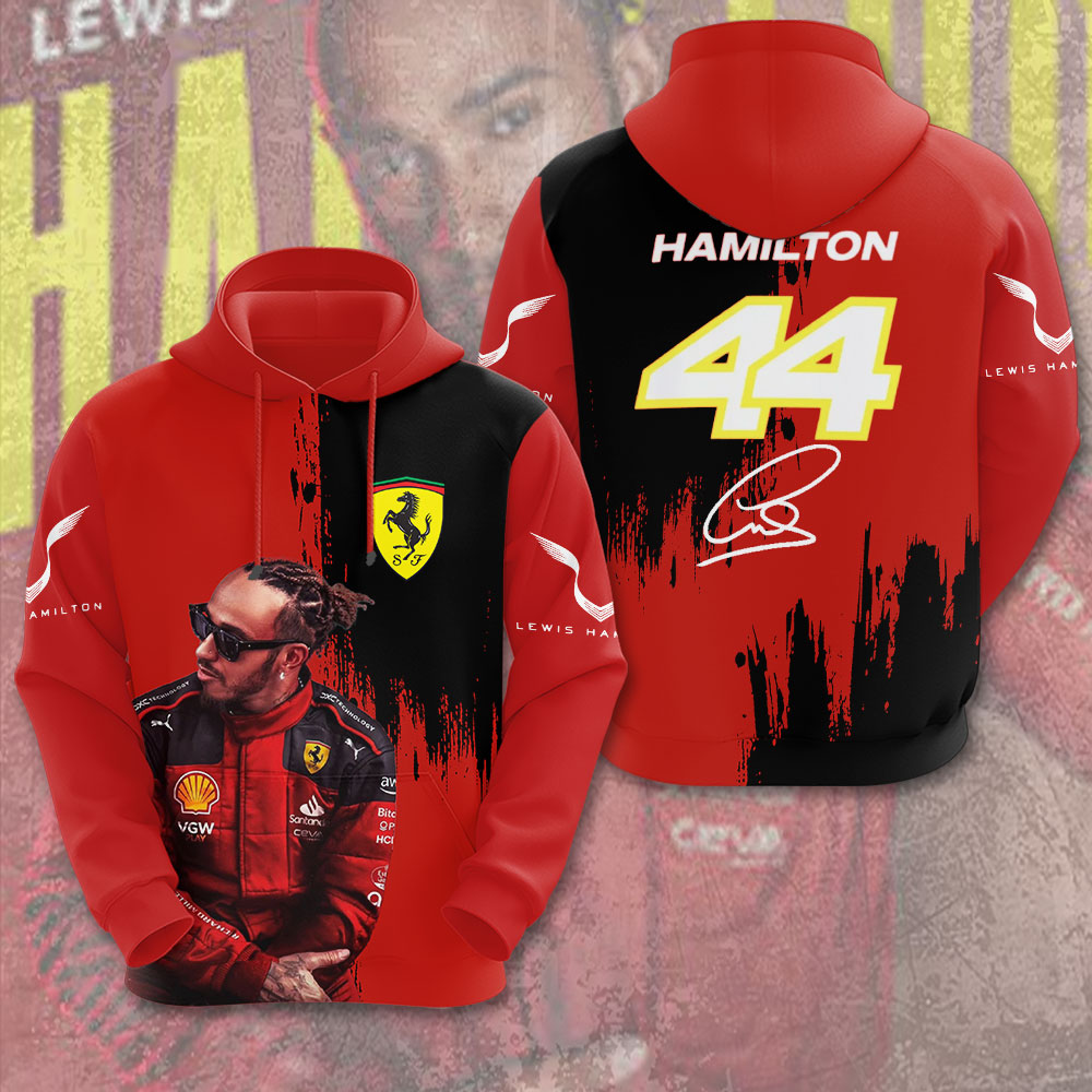 Lewis Hamilton x Scuderia Ferrari 3D Apparel – MAITM 9973