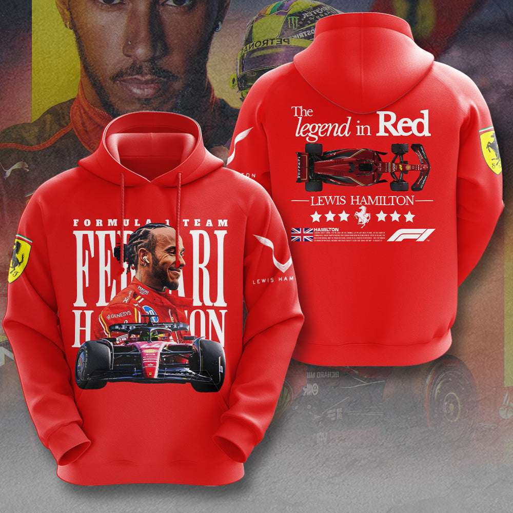 Scuderia Ferrari x Lewis Hamilton 3D Apparel – MAITM 11212