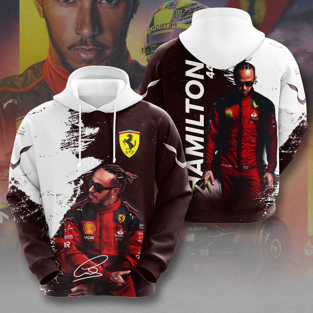 Scuderia Ferrari x Lewis Hamilton 3D Apparel – MAITM 9319
