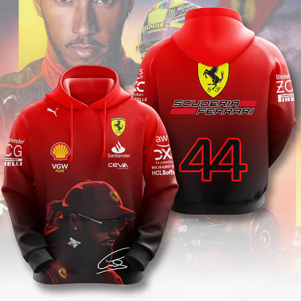 Lewis Hamilton x Scuderia Ferrari 3D Apparel – MAITM 9324