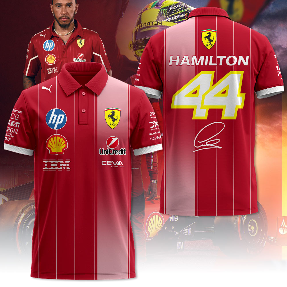 Scuderia Ferrari x Lewis Hamilton 3D Apparel – MAITM 10428