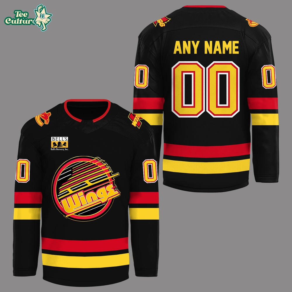 Limited Edition Canucks Night Custom Name And Number Hockey Jersey