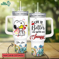 Limited Edition-40oz Tumbler (Opaque Lid)