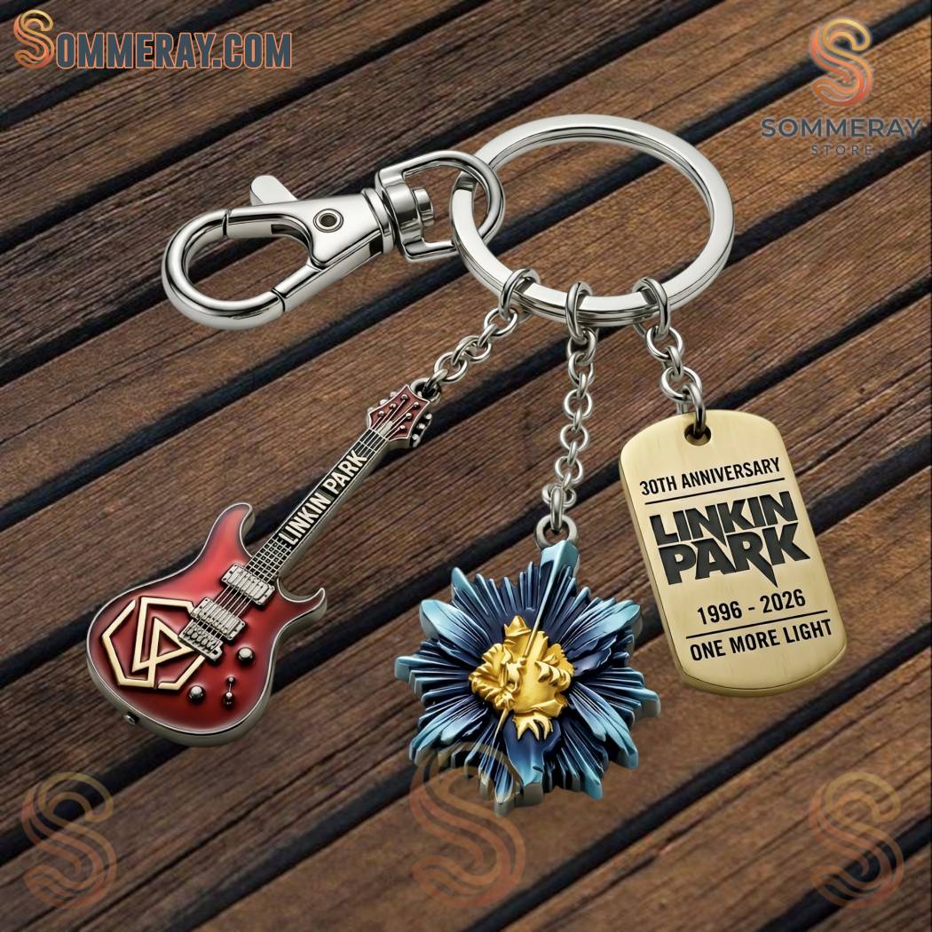 Linkin Park 30th Anniversary 1996-2026 One More Light Keychain