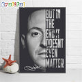 Linkin Park Chester Bennington In The End Wall Art Poster Canvas