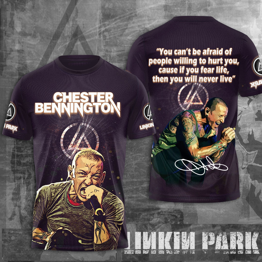 Linkin Park x Chester Bennington 3D Apparel – MAITM 8008