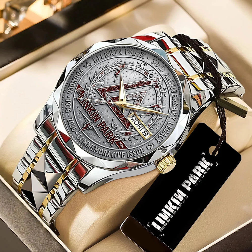 Linkin Park 30th Anniversary Alloy Luxury Quartz Watch - TANTN25008