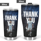 Lionel Messi x Argentina National Football Team Tumbler Cup – TANTN25308
