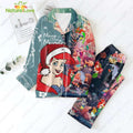 Little Mermaid Christmas Disney Princess Pajamas​ Set