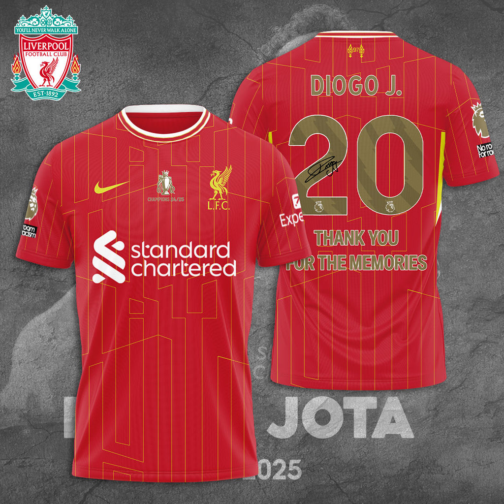 Liverpool FC x Diogo Jota 3D Apparel – TANTN 14165