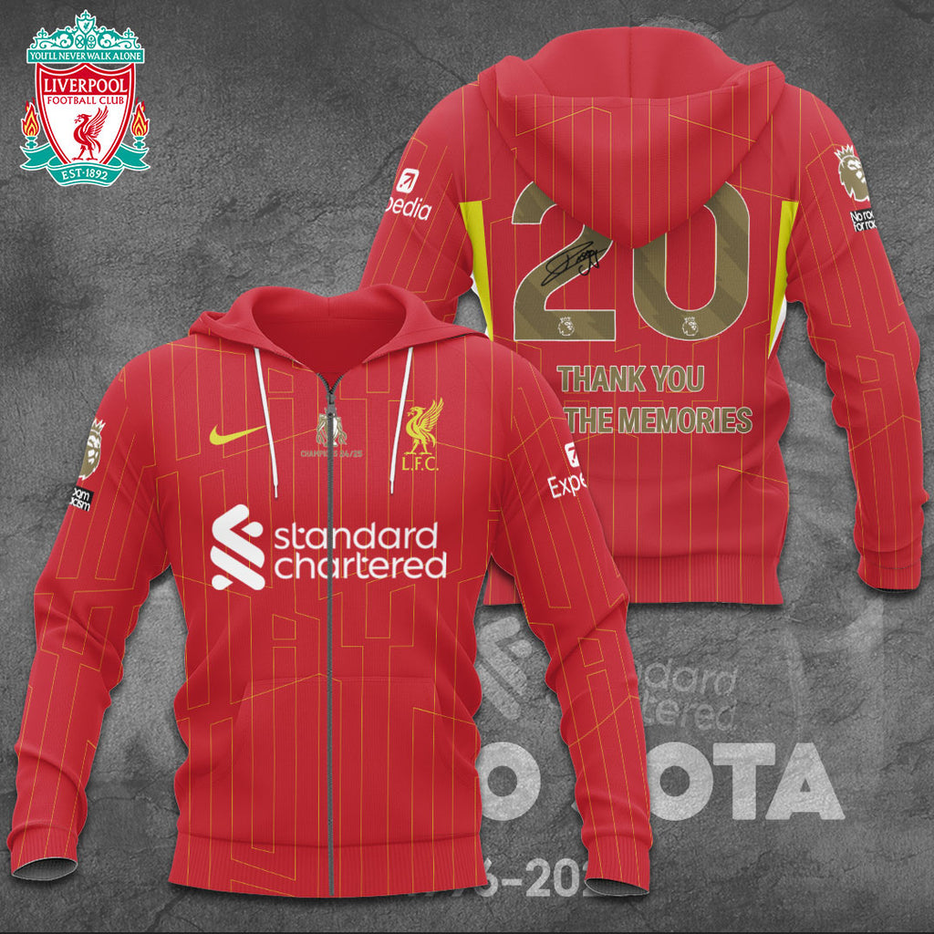 Liverpool FC x Diogo Jota 3D Apparel – TANTN 14165