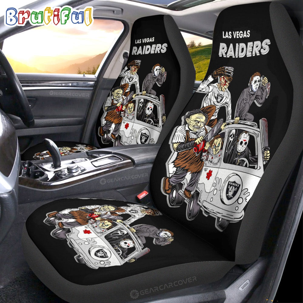 Los Angeles Chargers Horror Characters Essential Halloween Car Seat Covers