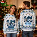 Los Angeles Chargers Three Christmas Gnomes Ugly Christmas Sweater