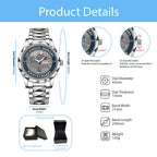Los Angeles Dodgers 2025 Alloy Luxury Quartz Watch – MAITM12905