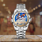 Los Angeles Dodgers 2025 World Series Champions Alloy Luxury Quartz Watch – HOATT14360
