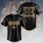 Los Angeles Dodgers 2025 World Series Champions Baseball Jersey – HOATT14300