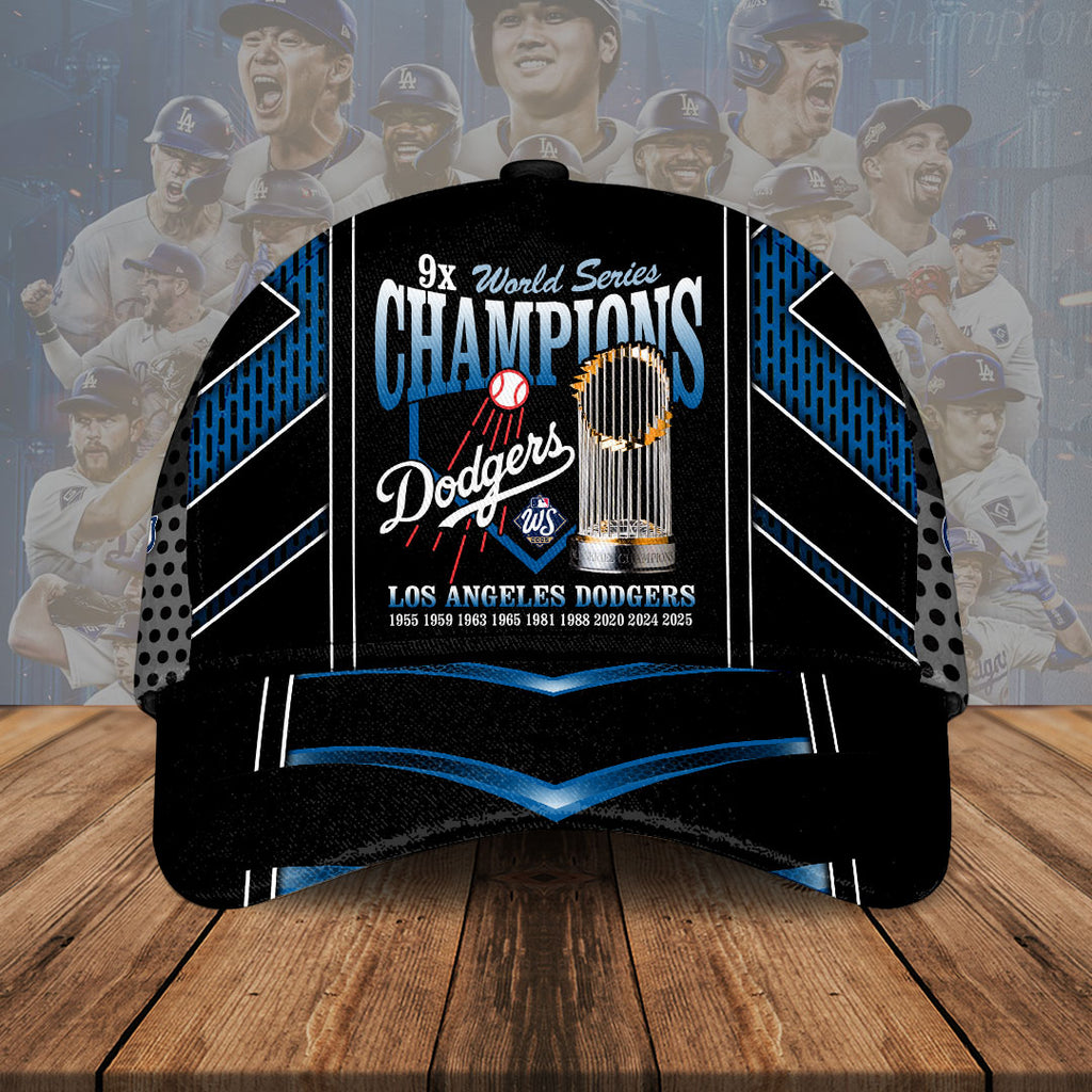 Los Angeles Dodgers 2025 World Series Champions Classic Cap – HOATT14310