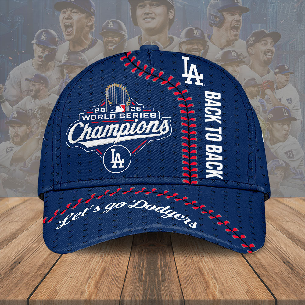 Los Angeles Dodgers 2025 World Series Champions Classic Cap – HOATT14313
