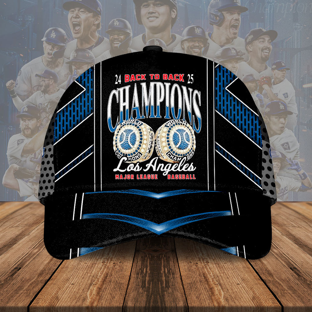 Los Angeles Dodgers 2025 World Series Champions Classic Cap – HOATT14330