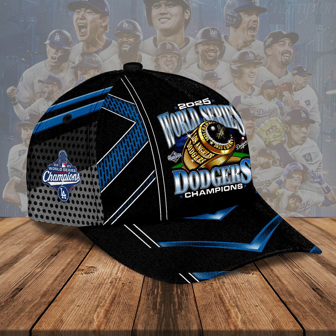 Los Angeles Dodgers 2025 World Series Champions Classic Cap – HOATT14380