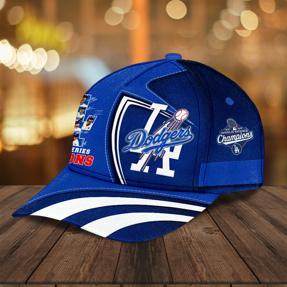 Los Angeles Dodgers 2025 World Series Champions Classic Cap – HOATT14458