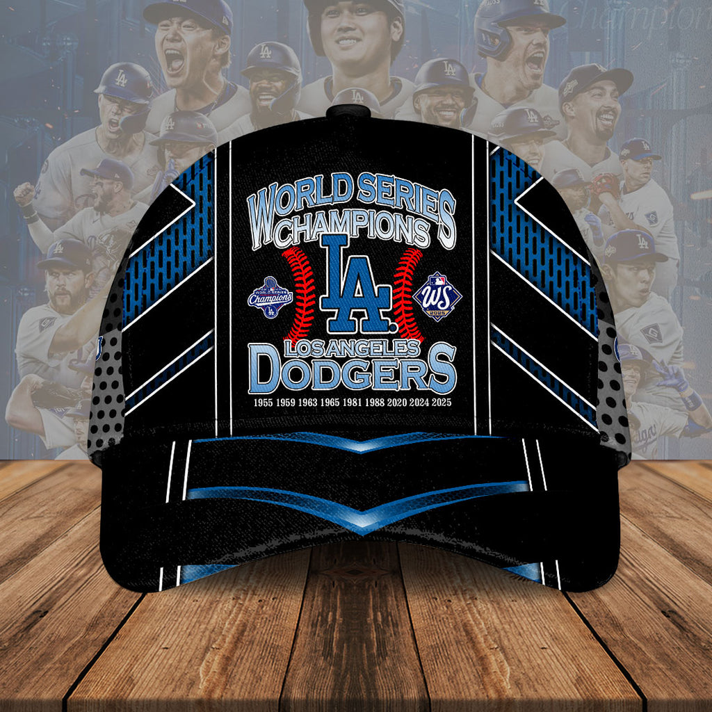 Los Angeles Dodgers 2025 World Series Champions Classic Cap – HOATT14487