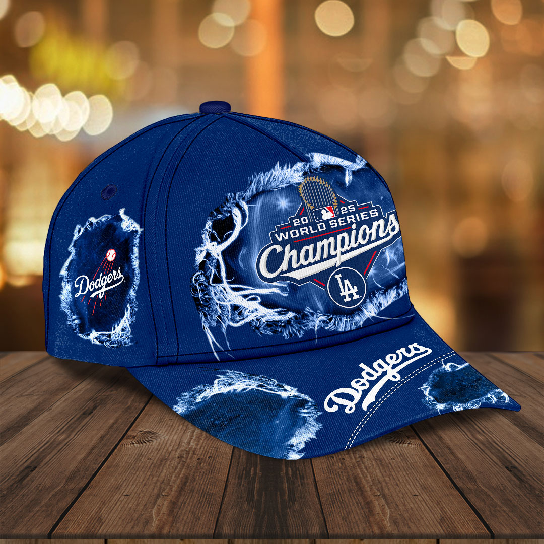 Los Angeles Dodgers 2025 World Series Champions Classic Cap – HOATT15095