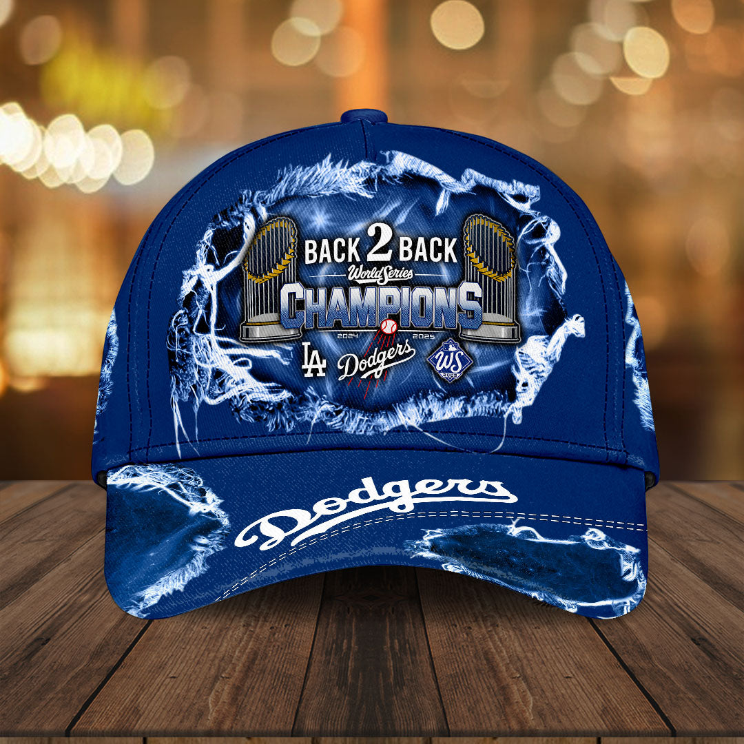 Los Angeles Dodgers 2025 World Series Champions Classic Cap – HOATT15096