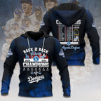 Los Angeles Dodgers 2025 World Series Champions 3D Apparel – HOATT14375